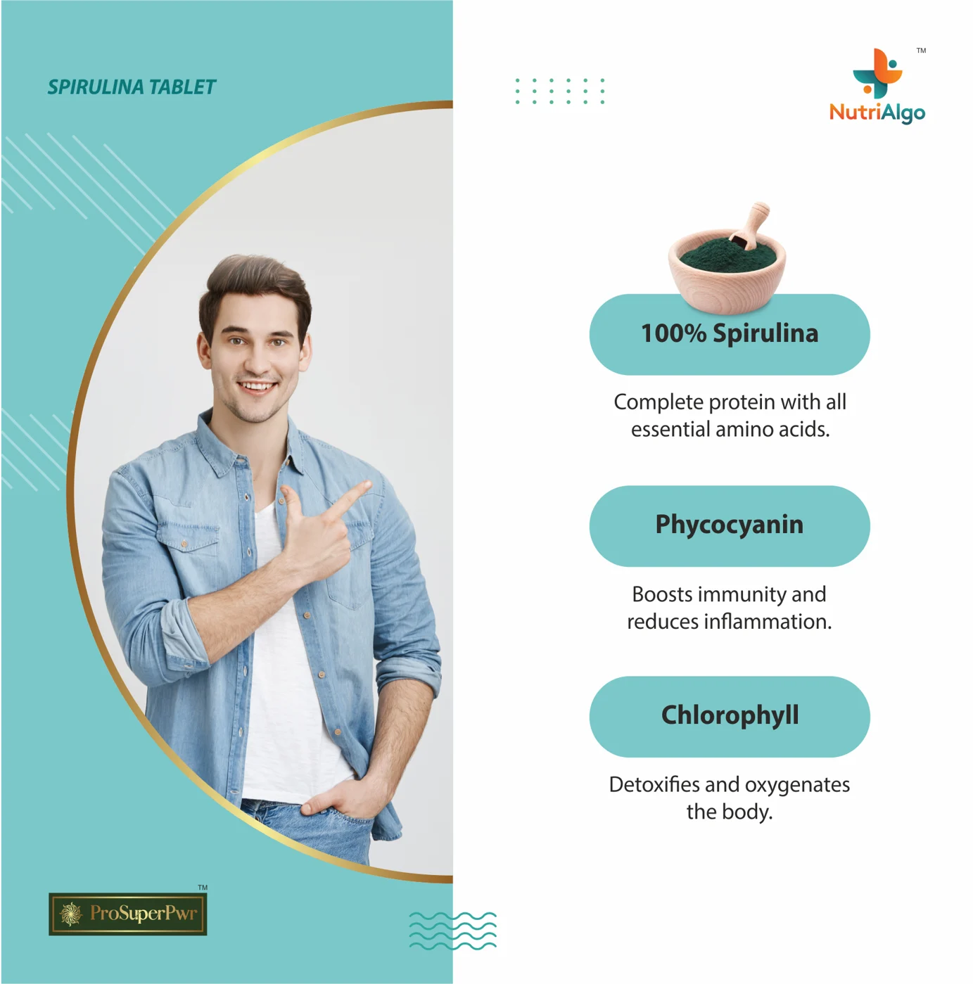 ProSuperPwr Spirulina Tablets - Premium guide to buy spirulina tablets online in India for safe, lab-tested energy and metabolic support.