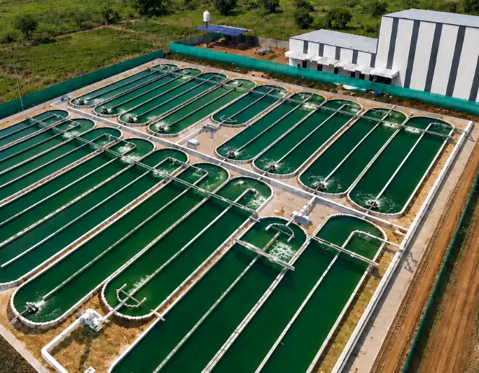 Karaikudi Spirulina Farm Tamil Nadu